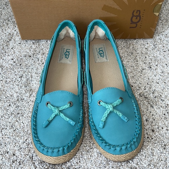 UGG Shoes - NIB AUTH UGG CHIVON FLAT Turquoise MRL